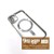   Apple iPhone 11 / XR - Chrome Edge Magnet RING Silicone Case